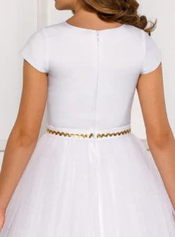 Robe Communion enfant Monique - Collection Luxe