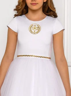 Robe Communion enfant Monique - Collection Luxe