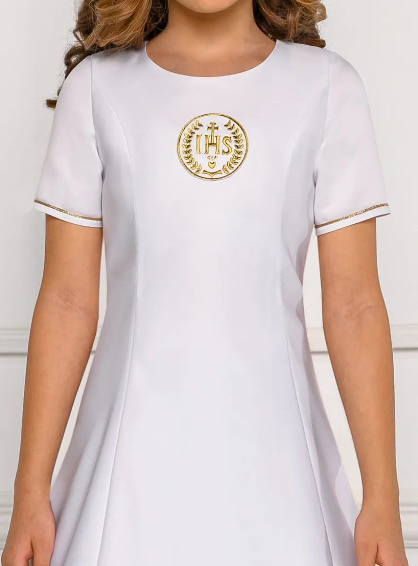 Robe communion enfant Tina - Collection Luxe