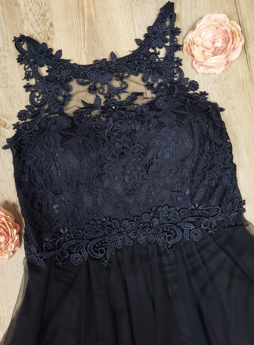 robe cortège femme voilage et dentelle