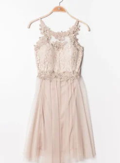 robe cortège femme voilage et dentelle