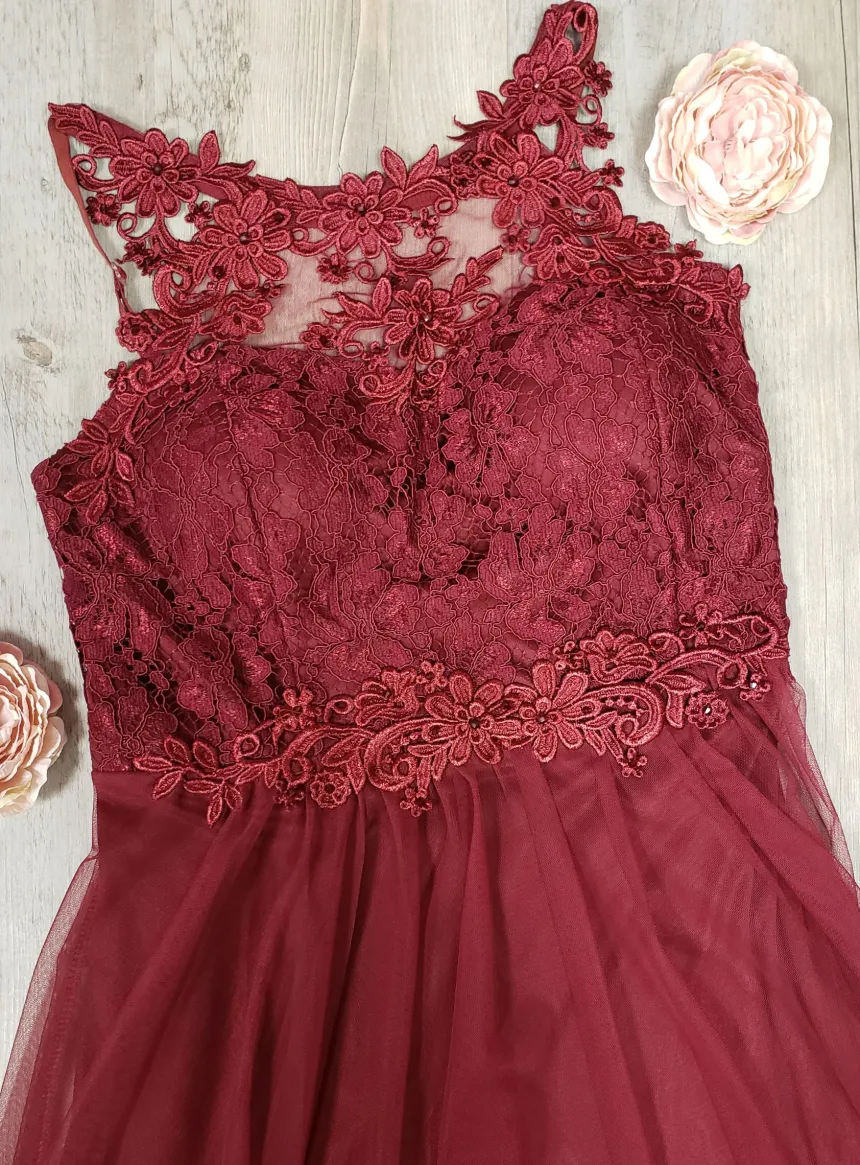 robe cortège femme voilage et dentelle
