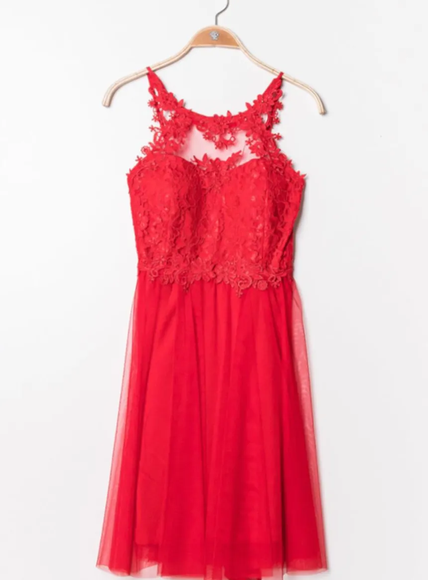 robe cortège femme voilage et dentelle