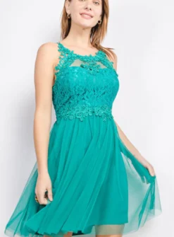 robe cortège femme voilage et dentelle
