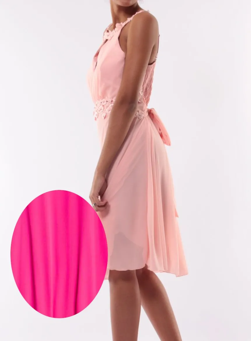 Robe courte femme Rose fushia