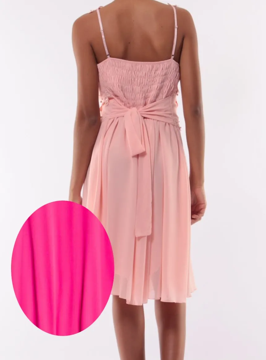 Robe courte femme Rose fushia