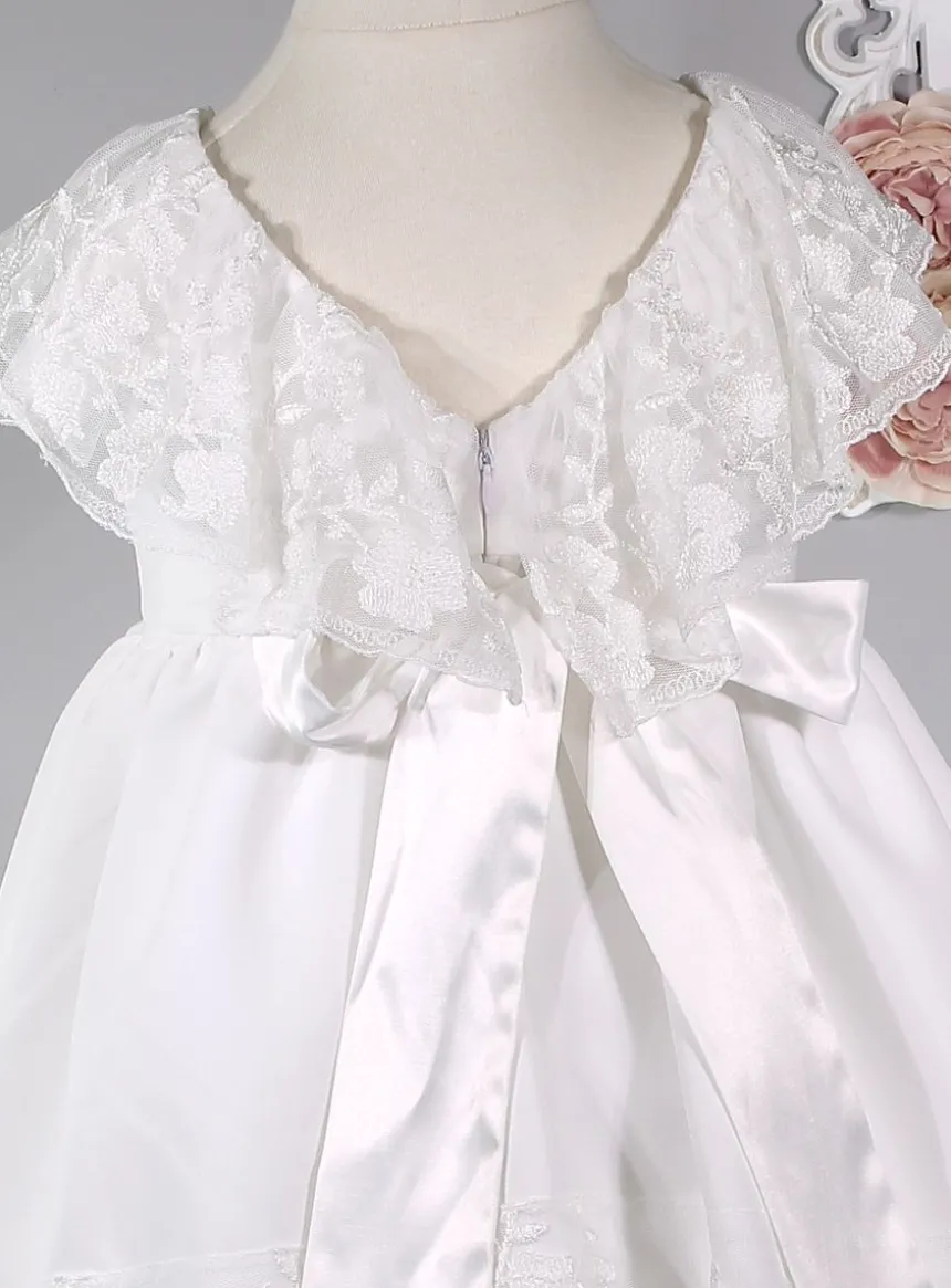 Robe cérémonie bébé + bandeau Clara
