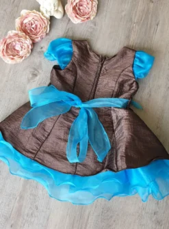 Robe cérémonie bébé Morganne marron +++ couleurs