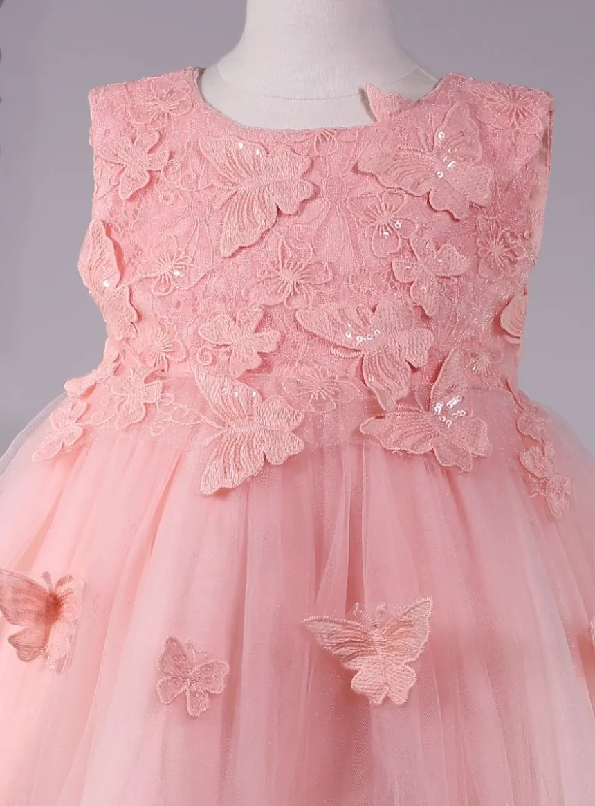 Robe cérémonie bébé papillon Marianne