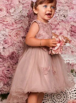 Robe cérémonie bébé papillon Marianne
