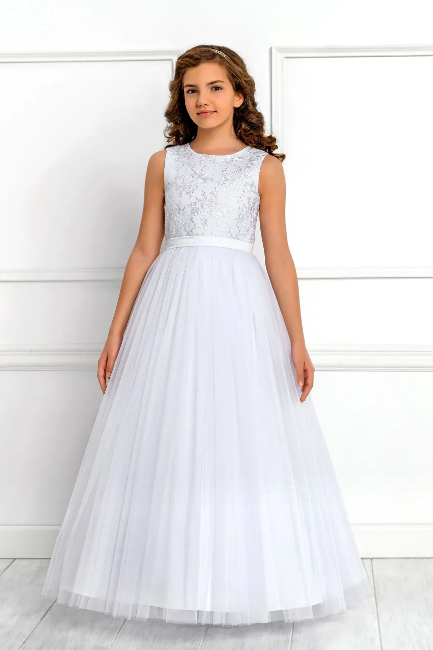 Robe cérémonie enfant Agathe - Collection Luxe