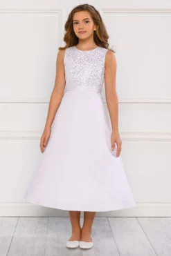 Robe cérémonie enfant Laura - Collection Luxe