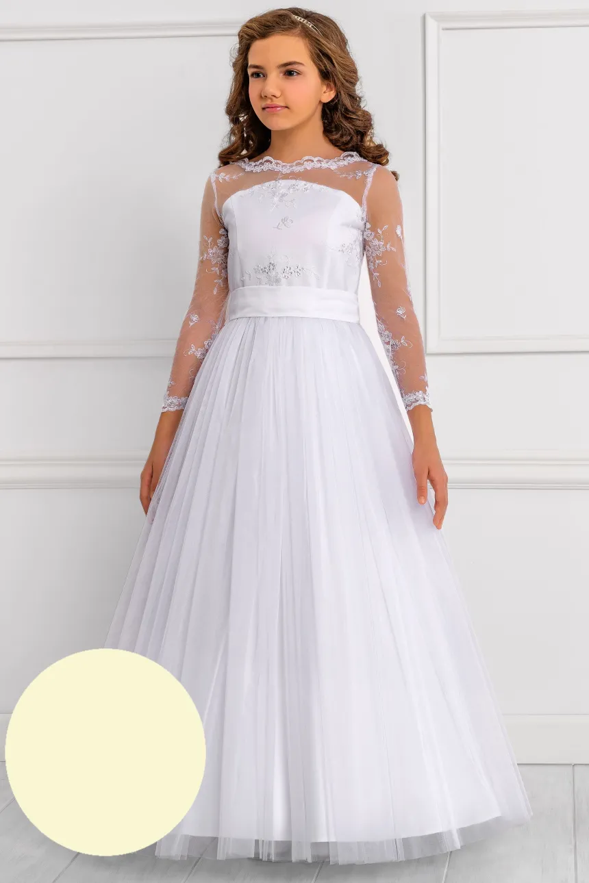 Robe cérémonie enfant Linda - Collection Luxe