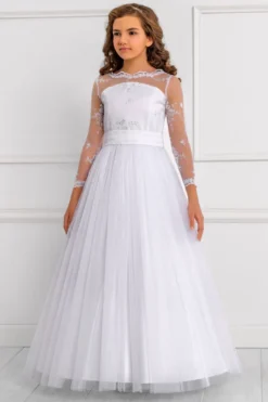 Robe cérémonie enfant Linda - Collection Luxe