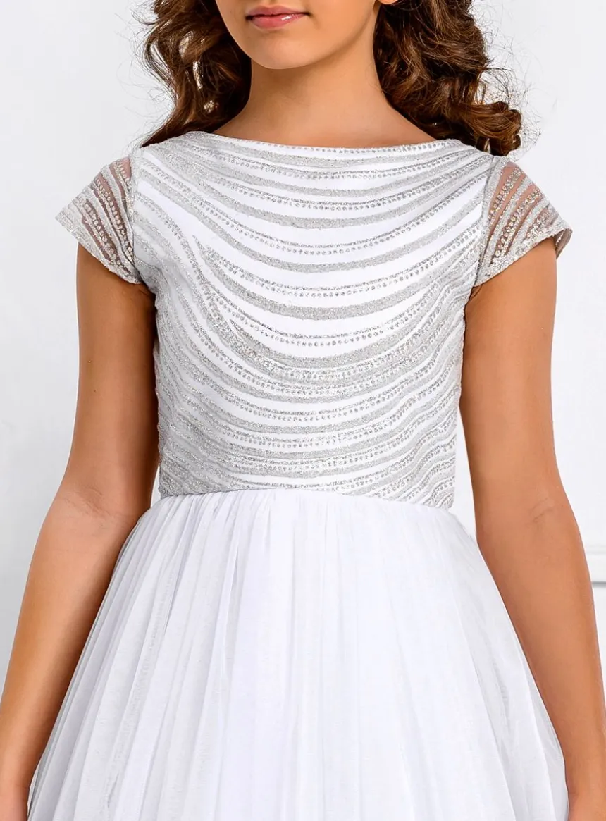 Robe cérémonie enfant Manuella - Collection Luxe