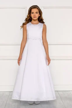 Robe cérémonie enfant Marie-Catherine - Collection Luxe