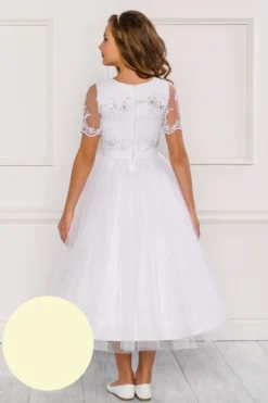 Robe cérémonie enfant Rosalie - Collection Luxe