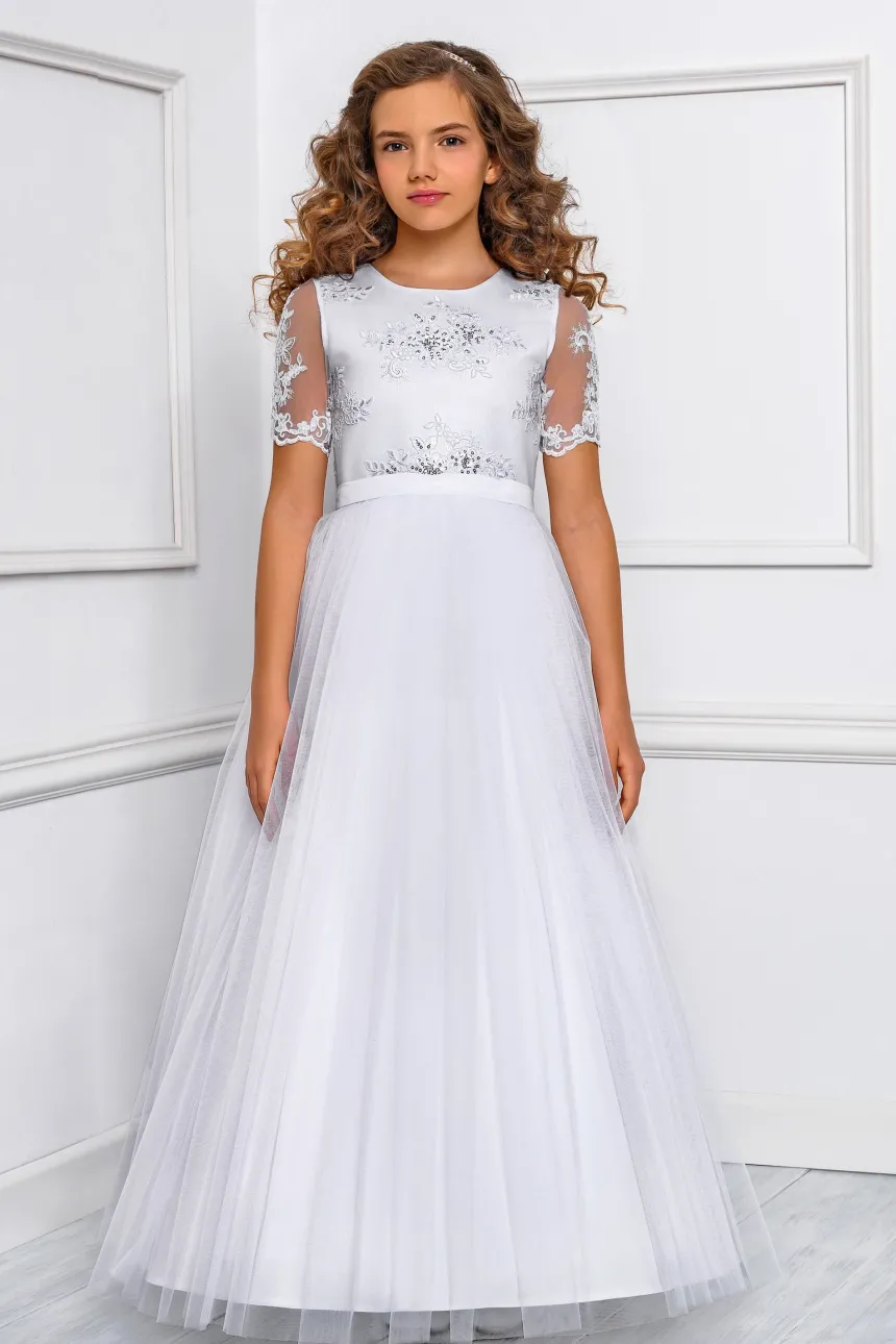 Robe cérémonie enfant Victoria - Collection Luxe