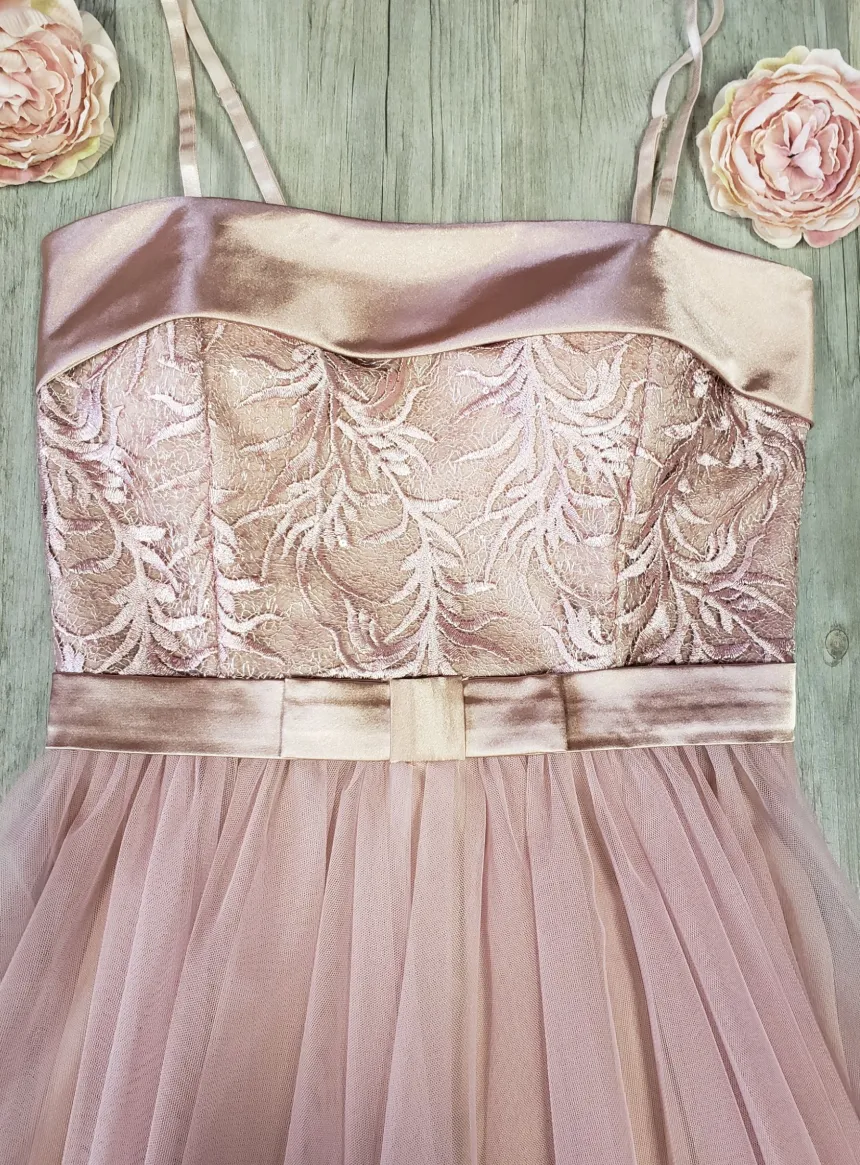 Robe cérémonie femme courte tulle