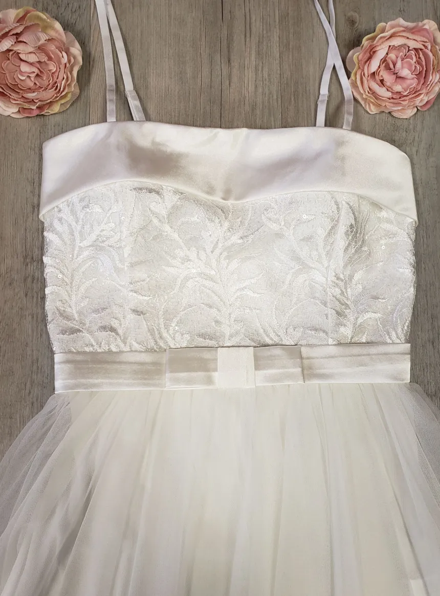 Robe cérémonie femme courte tulle