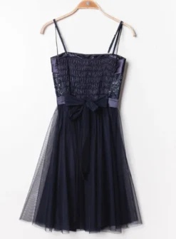 Robe cérémonie femme courte tulle