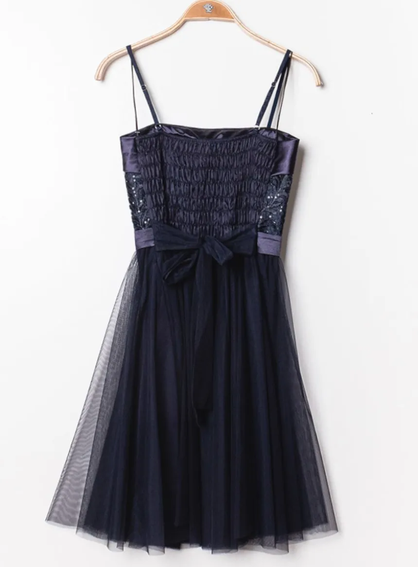 Robe cérémonie femme courte tulle