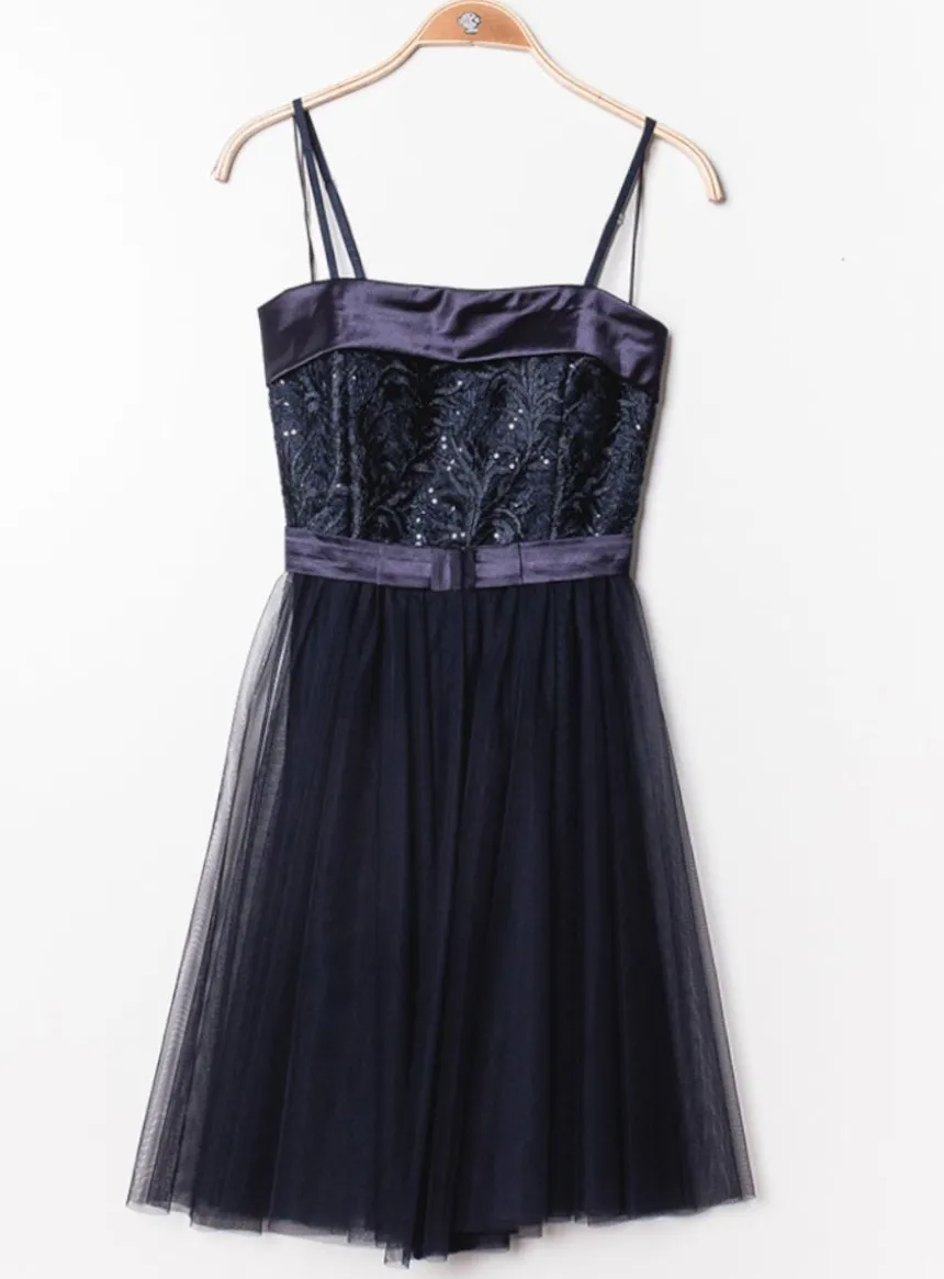 Robe cérémonie femme courte tulle