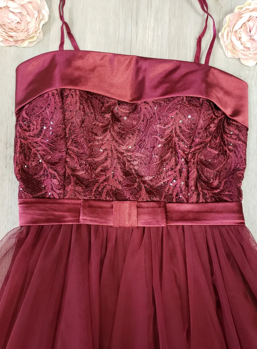 Robe cérémonie femme courte tulle