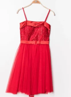 Robe cérémonie femme courte tulle