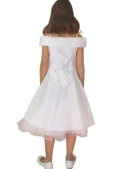 Robe cérémonie fille - bébé Pétale blanche personnalisable Blanc 6 mois