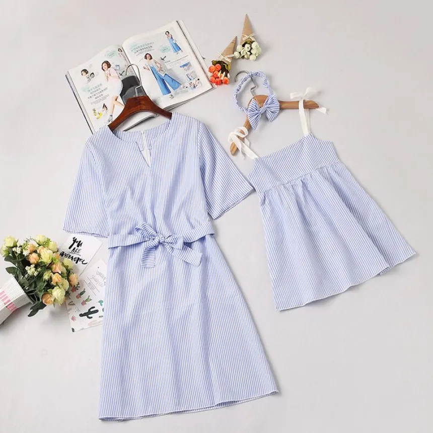 Robe cérémonie fille coton + bandeau