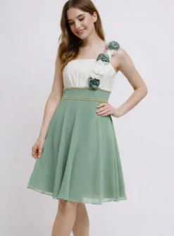 Robe cérémonie fille courte Leslie
