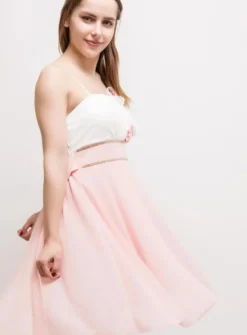 Robe cérémonie fille courte Leslie