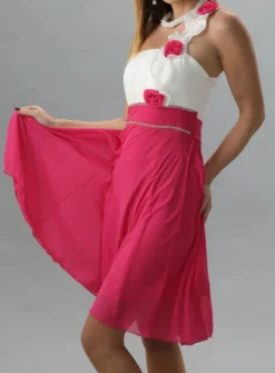 Robe cérémonie fille courte Leslie