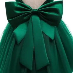 Robe cérémonie fille dos coeur Pia
