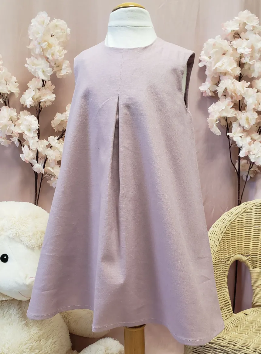 Robe cérémonie fille en lin Collection Noam