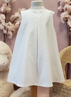 Robe cérémonie fille en lin Collection Noam