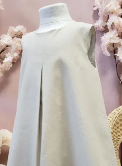 Robe cérémonie fille en lin Collection Noam