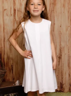 Robe cérémonie fille en lin Collection Noam