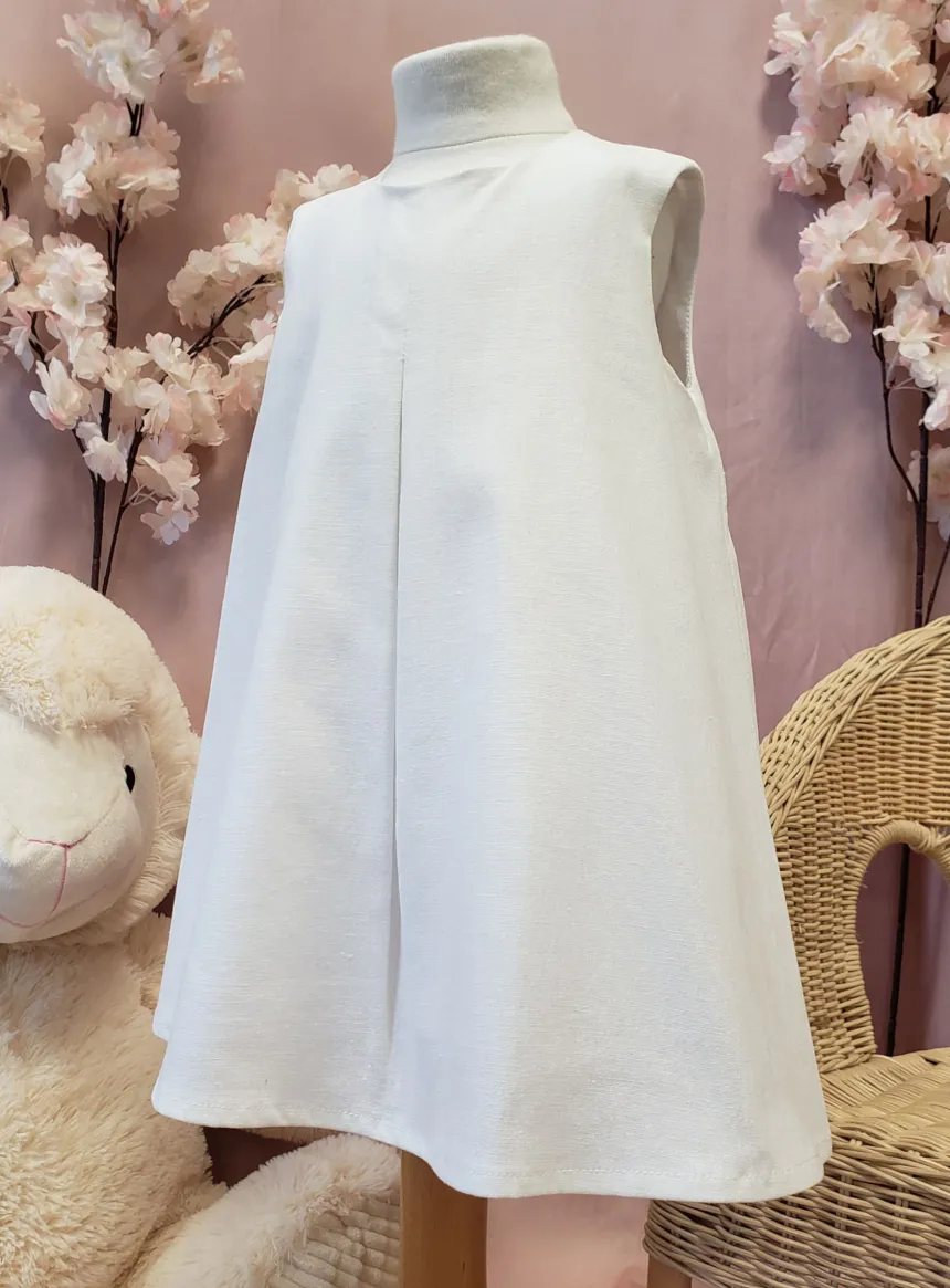 Robe cérémonie fille en lin Collection Noam