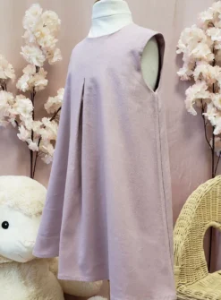 Robe cérémonie fille en lin Collection Noam