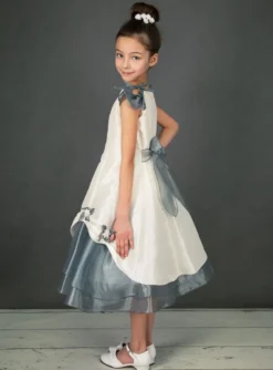 Robe cérémonie fille Grace grise Gris 2 ans