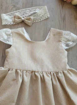 Robe cérémonie fille Juliana + bandeau
