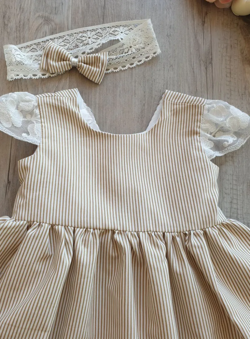 Robe cérémonie fille Juliana + bandeau