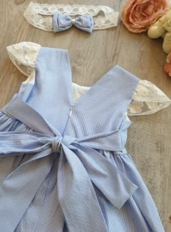 Robe cérémonie fille Juliana + bandeau