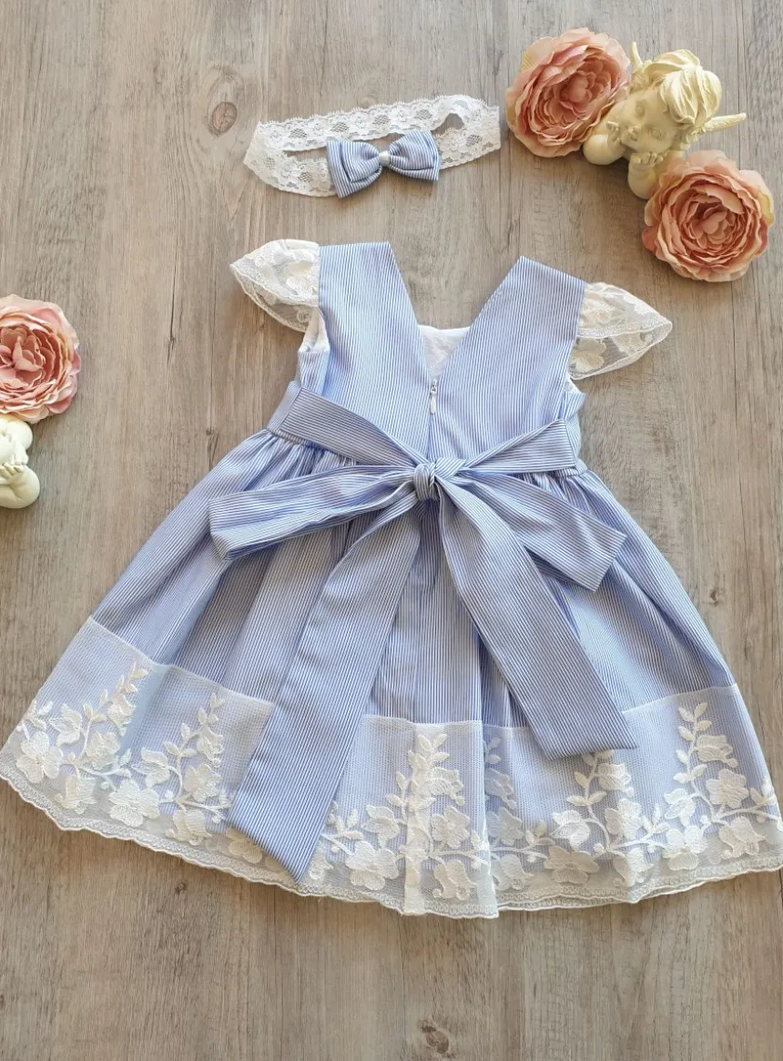 Robe cérémonie fille Juliana + bandeau