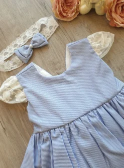 Robe cérémonie fille Juliana + bandeau