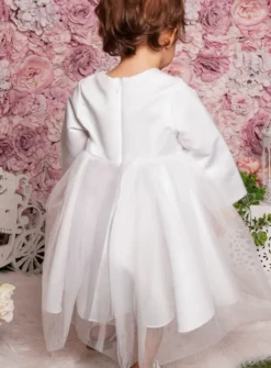 Robe cérémonie fille à manches longues