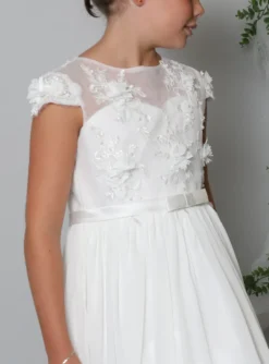 Robe cérémonie fille précieuse et fluide