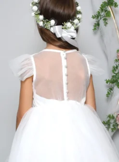 Robe cérémonie fille tutu tulle